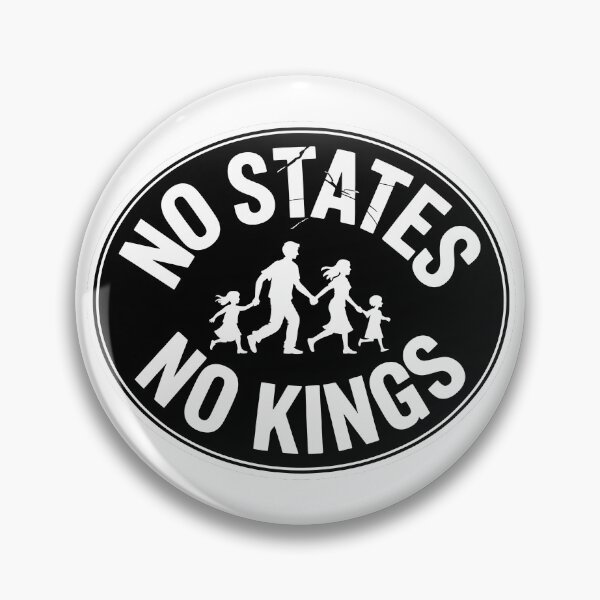 Item preview, No States No Kings - Political Statement Design designed and sold by LoFizzy.