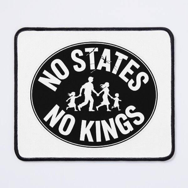 Item preview, No States No Kings - Political Statement Design designed and sold by LoFizzy.