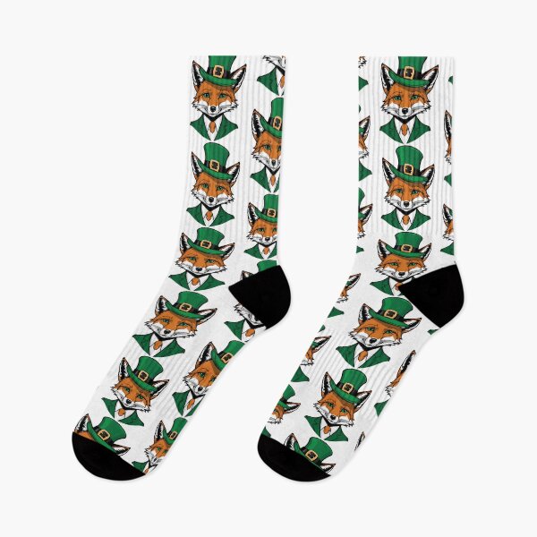 Item preview, Whiskered Luck St. Patrick'S Fox With Green Leprechaun Hat designed and sold by aless-gilligzx.