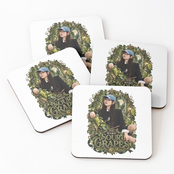 Item preview,  Cute NiziU Mako Sour Grapes Garden Concept designed and sold by Valereekmerch.