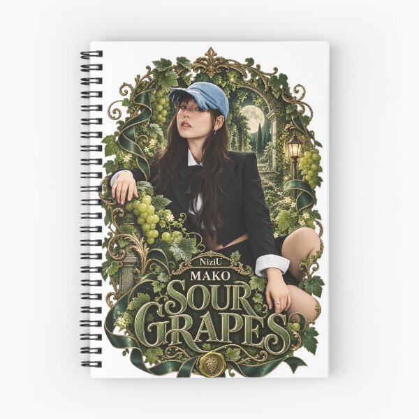 Item preview, Lindo concepto de jardín de uvas agrias NiziU Mako designed and sold by Valereekmerch.