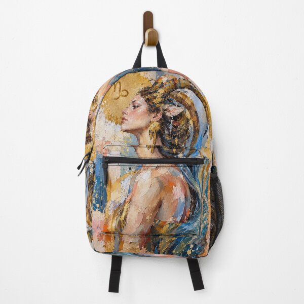Item preview, Capricorn Woman Painting – Celestial Astrology Art designed and sold by GalleryKauffeld.