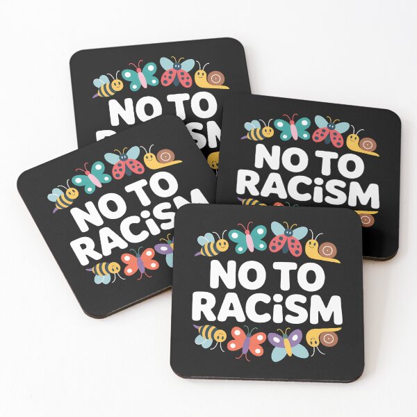 Item preview, No to Racism - Political Statement Design designed and sold by LoFizzy.