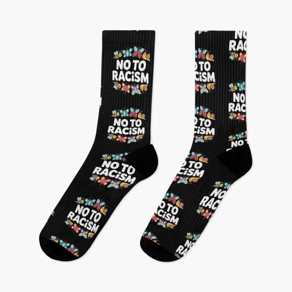 Item preview, No to Racism - Political Statement Design designed and sold by LoFizzy.