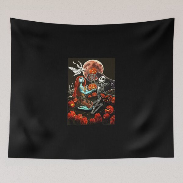 Item preview, Gothic Skeleton Romance Moonlight Pumpkin Art designed and sold by KylaHyatts.