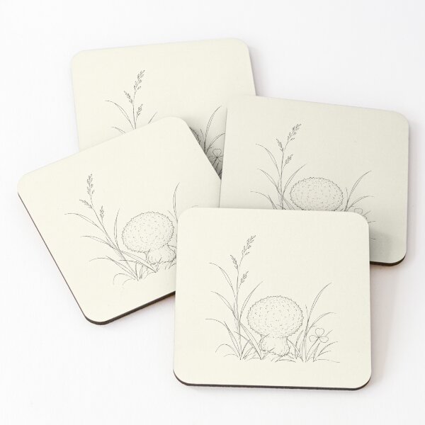 Item preview, Puffball Mushroom | Minimalist Cottagecore Line Art designed and sold by Zaramodo.