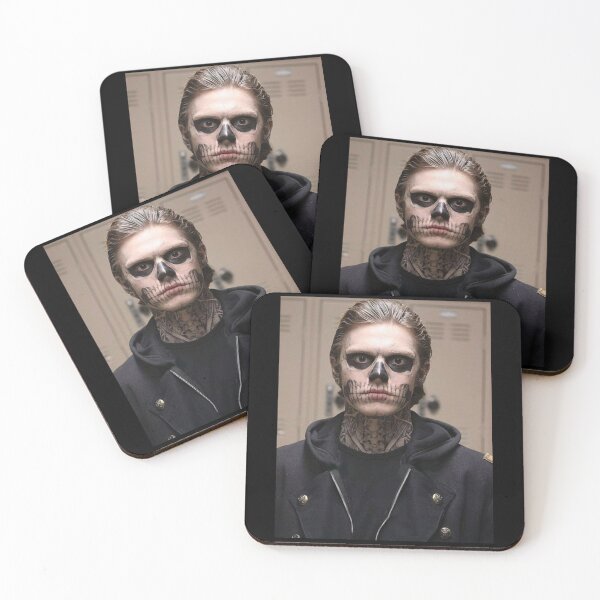 Item preview, American Horror Story Tate Langdon Skull face designed and sold by fandomtrash97.