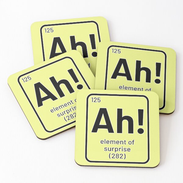 Item preview, Ah!!! Element of surprise Chemistry designed and sold by Ribeiro-Art.