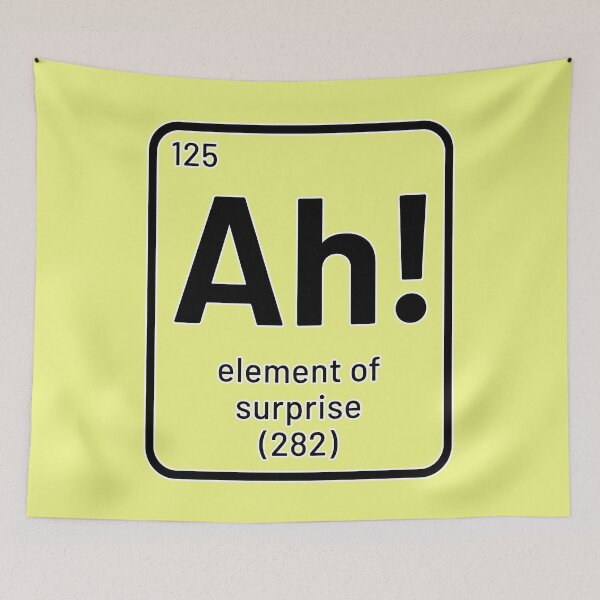 Item preview, Ah!!! Element of surprise Chemistry designed and sold by Ribeiro-Art.
