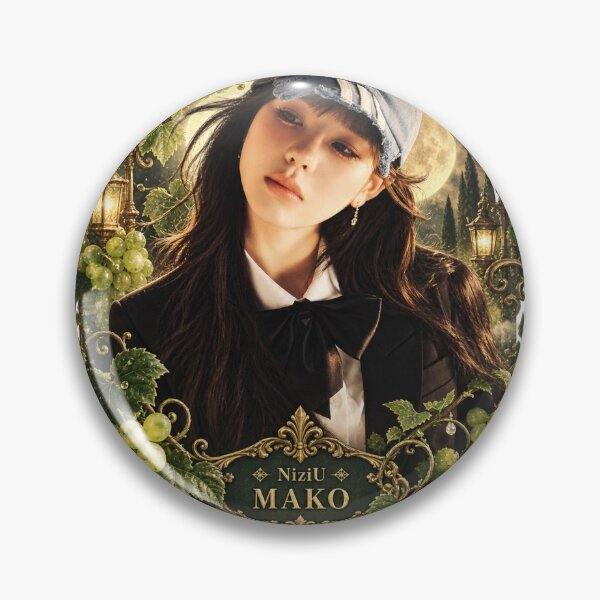 Item preview, Lovely NiziU Mako Sour Grapes Gold Frame designed and sold by Valereekmerch.