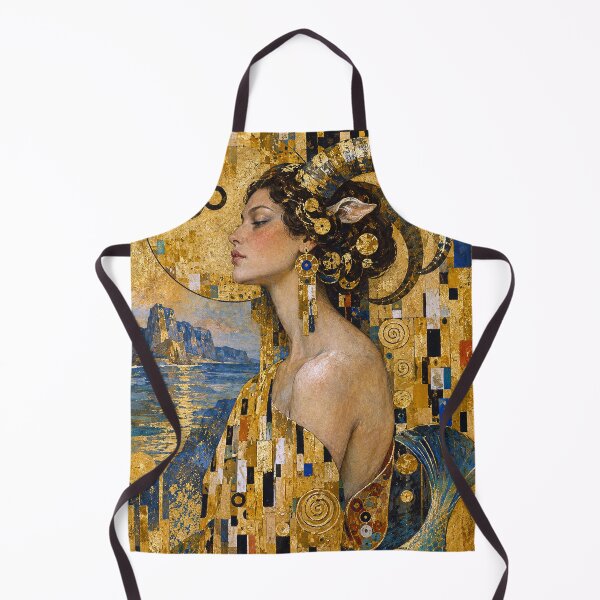 Item preview, Capricorn Woman Painting – Celestial Astrology Art designed and sold by GalleryKauffeld.