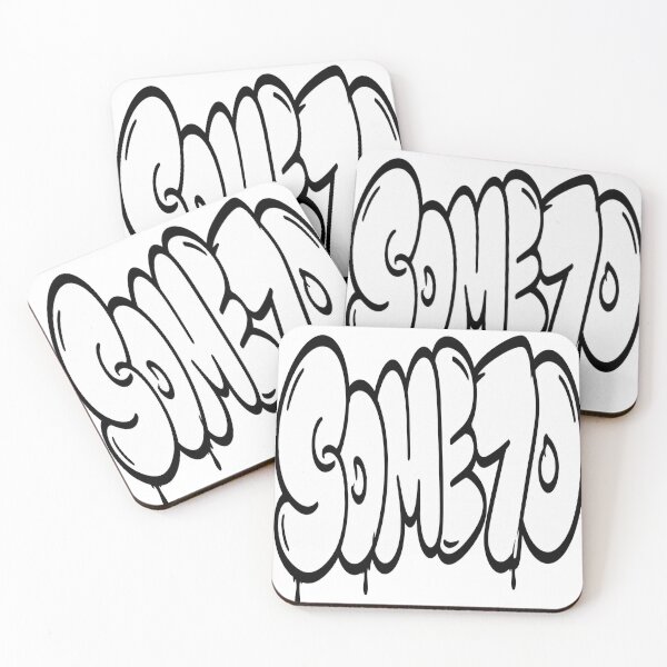 Item preview, SOME70 White Bubble Graffiti Throwie designed and sold by Falcon X.