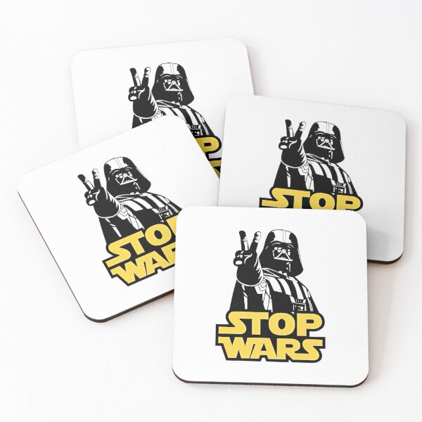 Item preview, Star Wars Darth Vader Stop Wars Parody designed and sold by MillieRhodes.