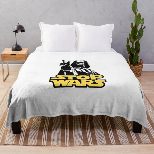Item preview, Star Wars Darth Vader Stop Wars Parody designed and sold by MillieRhodes.