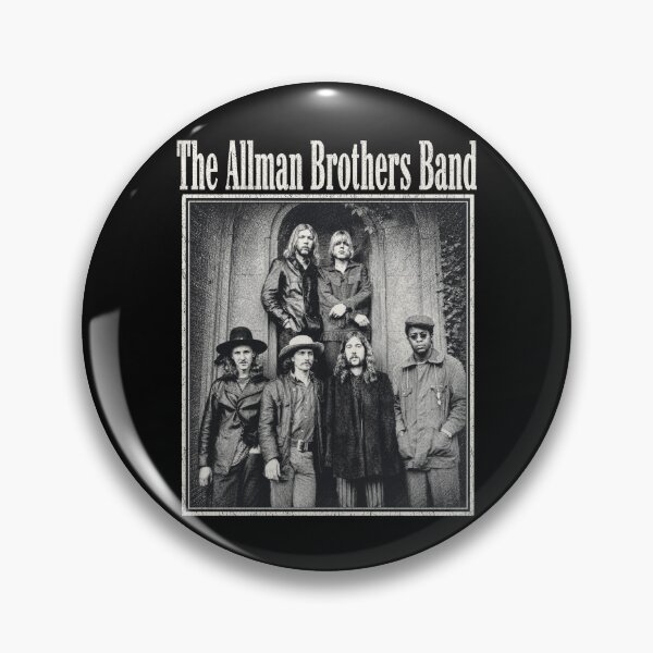 Aperçu de l'œuvre Le groupe Allman Brothers créée et vendue par FloraPlantTees.
