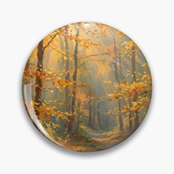 Artikelvorschau, Impressionistischer Herbstwald entworfen und verkauft von Late Theory.