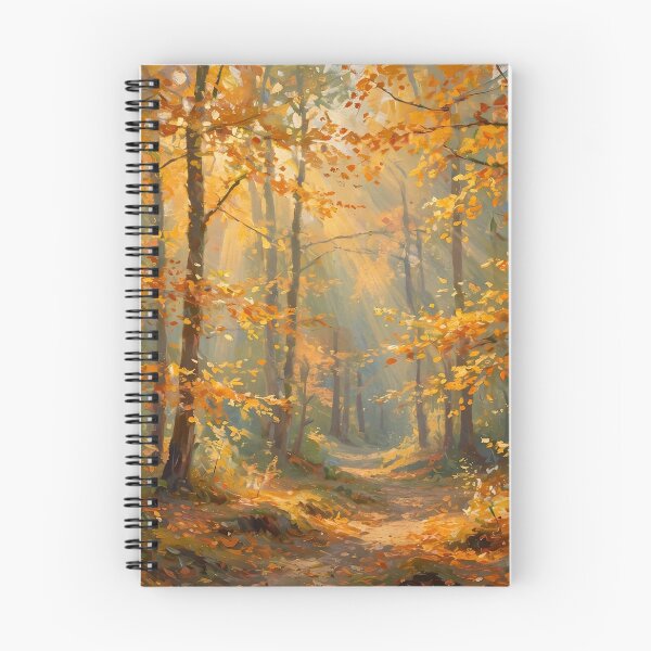 Item preview, Impressionist Autumn Forest  designed and sold by Late Theory.