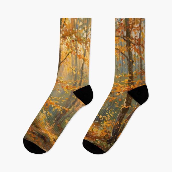 Item preview, Impressionist Autumn Forest  designed and sold by Late Theory.