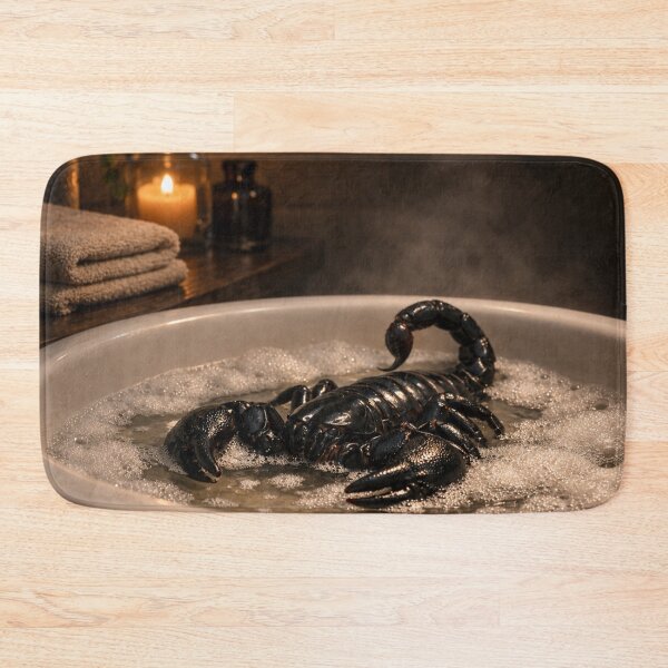 Item preview, Asian Forest Scorpion Bathtub designed and sold by Sillytoe.
