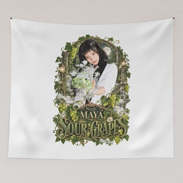 Item preview, Lovely Maya NiziU Sour Grapes Nature Frame designed and sold by Valereekmerch.