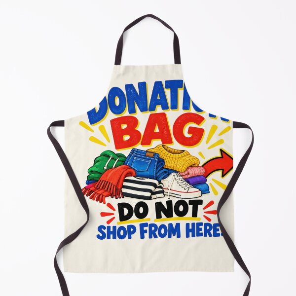 Item preview, Donation Bag – Do Not Shop From Here Funny Decluttering Tote designed and sold by astersgraphics.