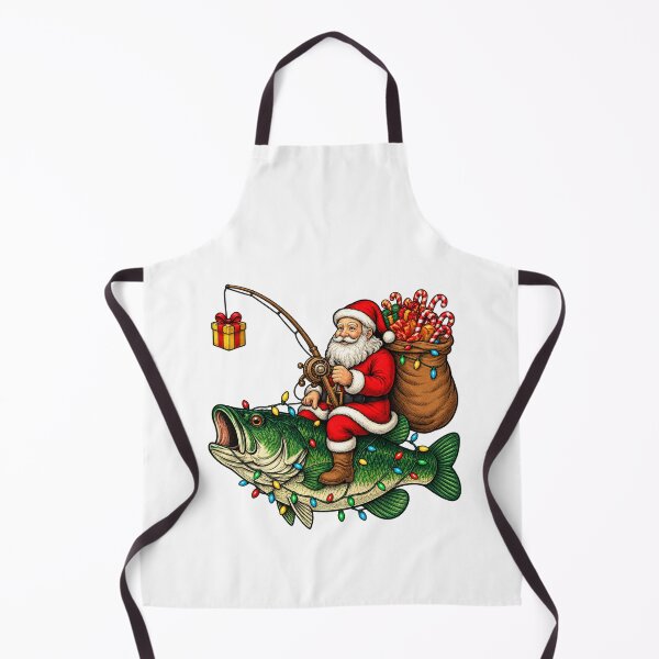 Item preview, Santa Fishing designed and sold by ObukiLantara.