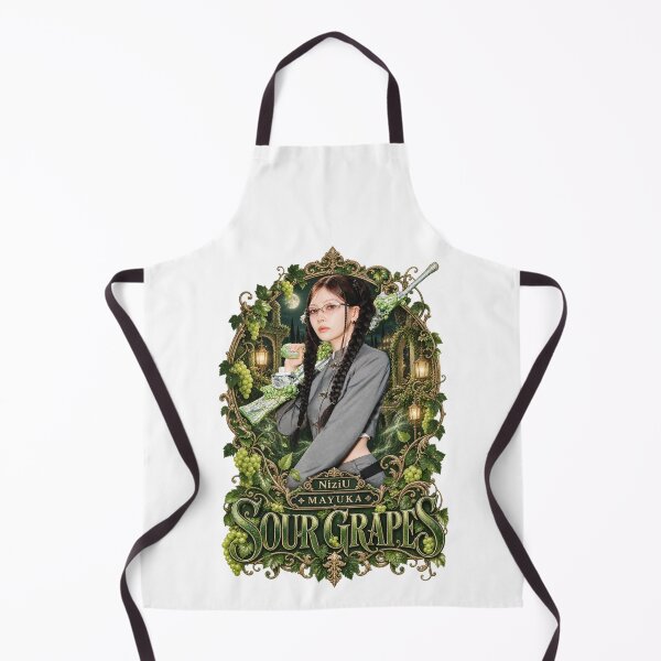 Item preview, Cute NiziU Mayuka Sour Grapes Gold Visual designed and sold by Valereekmerch.