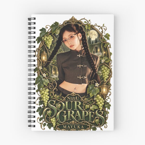 Item preview, NiziU Mayuka Sour Grapes Nature Concept designed and sold by Valereekmerch.