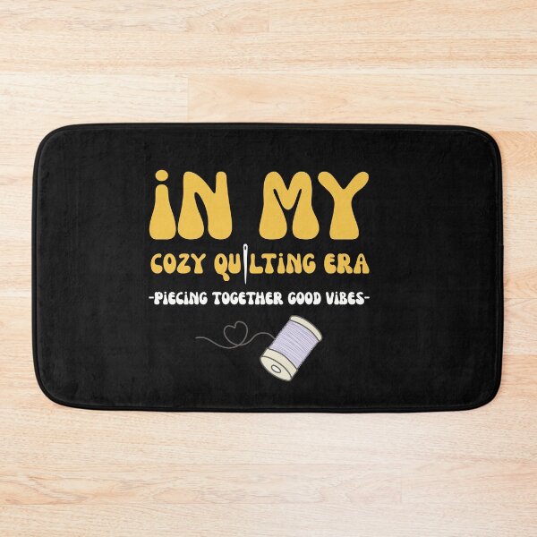 Item preview, Groovy In My Cozy Quilting Era Piecing Together Good Vibes designed and sold by mumchaosdesigns.