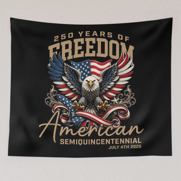 Item preview, American Eagle 250 Years of Freedom July 4th 2026 designed and sold by Ribeiro-Art.