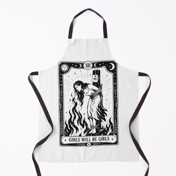 Item preview, Girl Will Be Girls Witch Cigarette Burning Tarot Card Women  designed and sold by DropTheChan.
