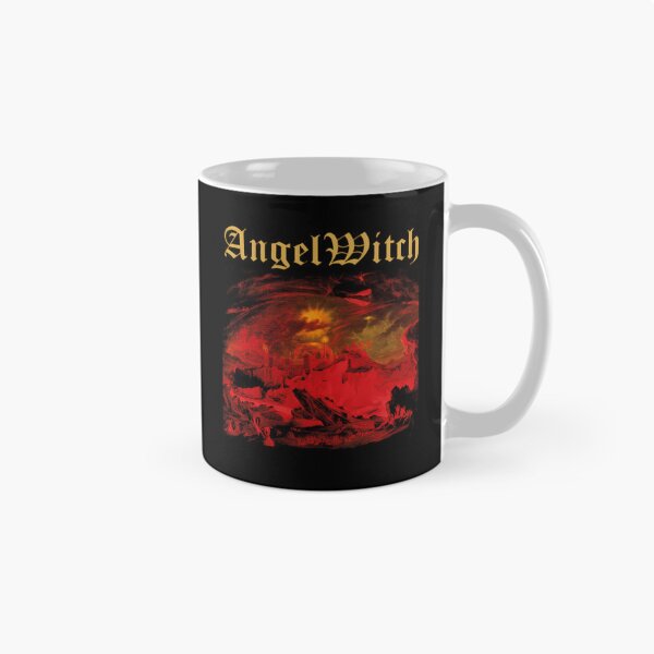 Item preview, Golden Old English Lettering Infernal Landscape designed and sold by Samanthane.