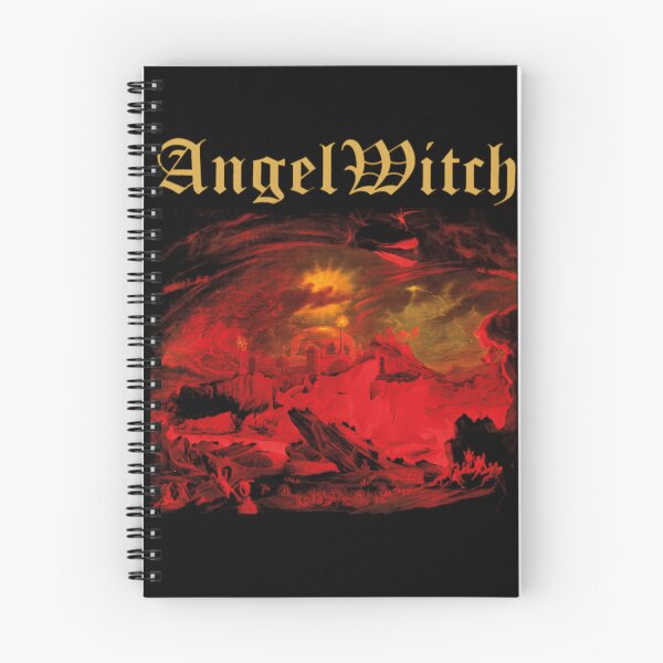 Item preview, Golden Old English Lettering Infernal Landscape designed and sold by Samanthane.