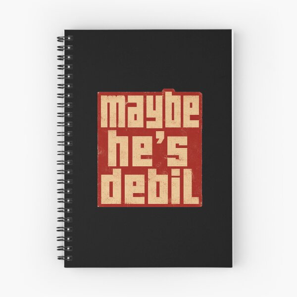 Item preview, Maybe He's Debil simple designed and sold by abbess.
