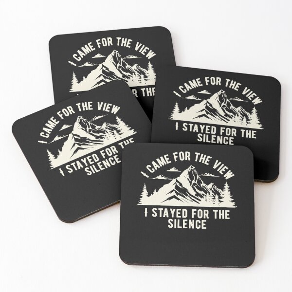 Item preview, I came for the view, I stayed for the silence designed and sold by darshants.