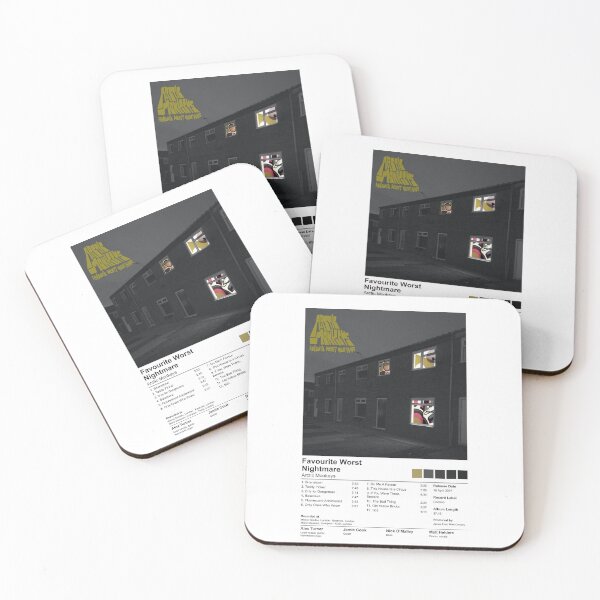 Item preview, Arctic Monkeys - Favourite Worst Nightmare (Album Poster) designed and sold by curseofkazar.