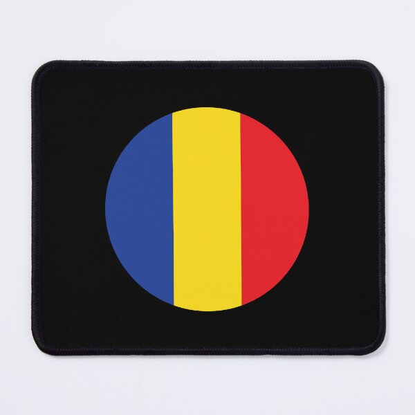 Item preview, Romania round flag designed and sold by tony4urban.