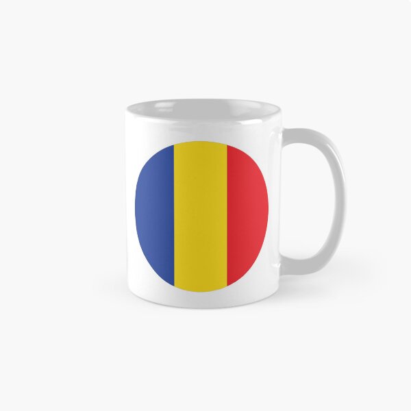 Aperçu de l'œuvre Drapeau rond de la Roumanie créée et vendue par tony4urban.