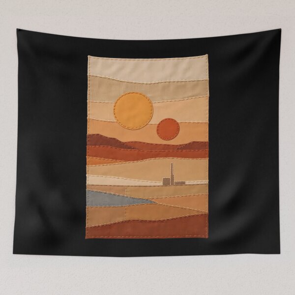 Item preview, Twin Suns Bedspread designed and sold by agearb.