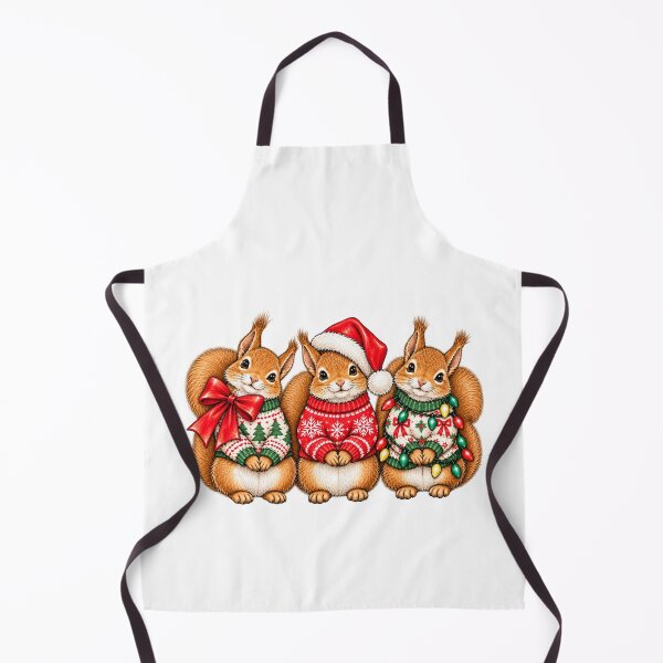 Item preview, Christmas Squirrel designed and sold by ObukiLantara.