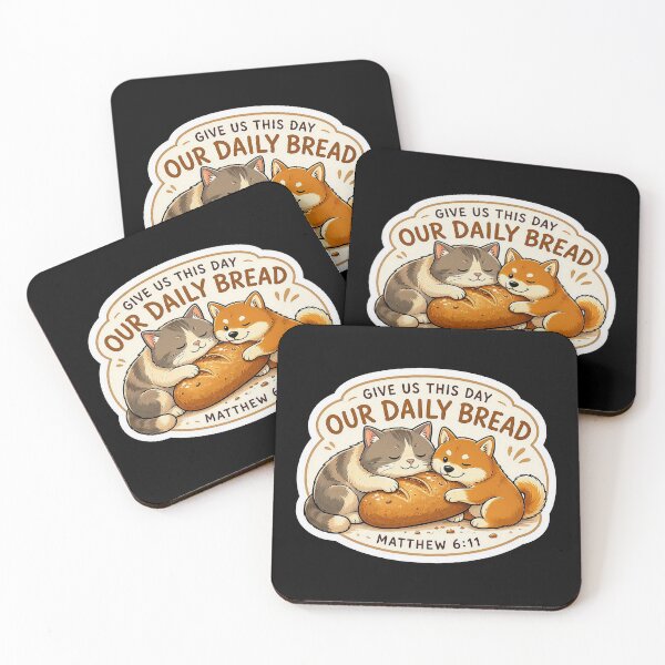 Item preview, Matthew 6:11 Give Us This Day Our Daily Bread designed and sold by plushism.