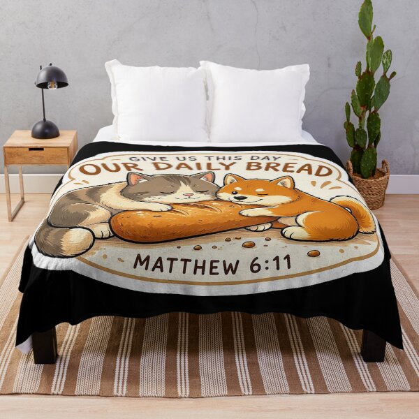 Item preview, Matthew 6:11 Give Us This Day Our Daily Bread designed and sold by plushism.