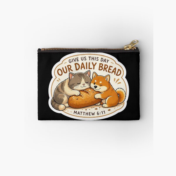 Item preview, Matthew 6:11 Give Us This Day Our Daily Bread designed and sold by plushism.