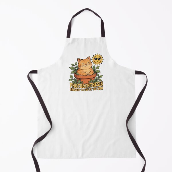 Item preview, Photosynthesis Brought To You By The Sun - Funny Cat Plant Meme designed and sold by CutieGalore.