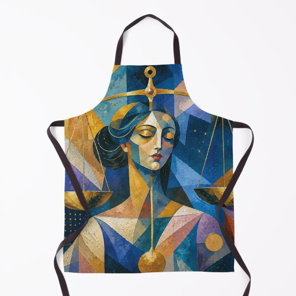 Item preview, Libra Zodiac Painting – Celestial Astrology Art designed and sold by GalleryKauffeld.