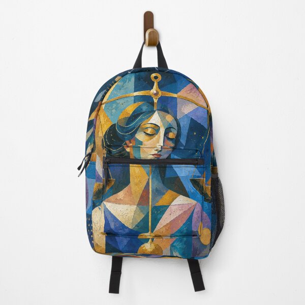 Item preview, Libra Zodiac Painting – Celestial Astrology Art designed and sold by GalleryKauffeld.