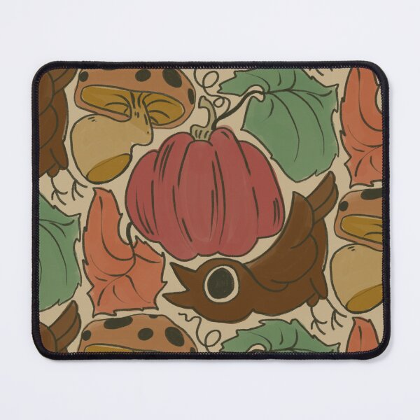 Item preview, Colored Autumn vibes, pumpkin, crow and mushroom. designed and sold by LeelaLab.