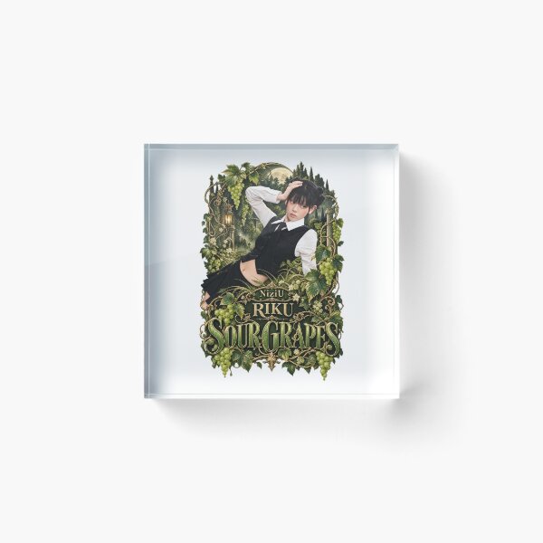 Item preview, NiziU Riku Sour Grapes Mystical Garden designed and sold by Valereekmerch.