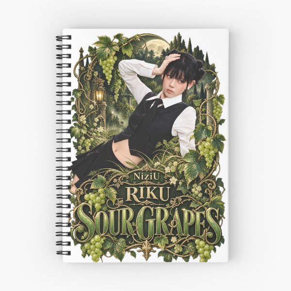 Item preview, NiziU Riku Sour Grapes Mystical Garden designed and sold by Valereekmerch.