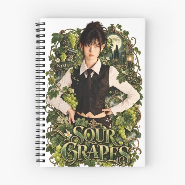 Item preview, Lovely Riku NiziU Sour Grapes Frame Design designed and sold by Valereekmerch.